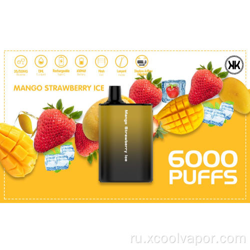 XCoolvapor Vape Pens Pods Устройство 6000 Puffs Bars